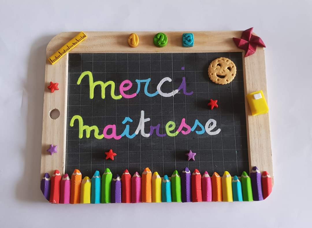 Activité Fin D'année Scolaire Primaire Cadeau Fin D'année Maitresse Fait Main - Cadeau Maitresse Bricolage