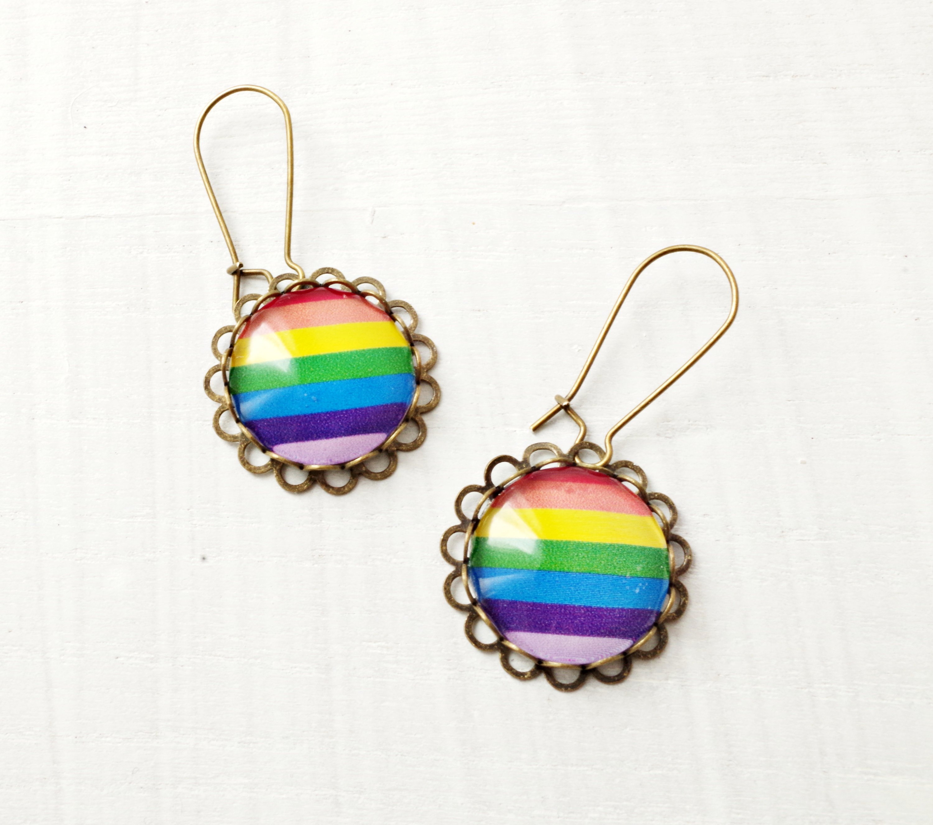 Gay on sale pride earrings