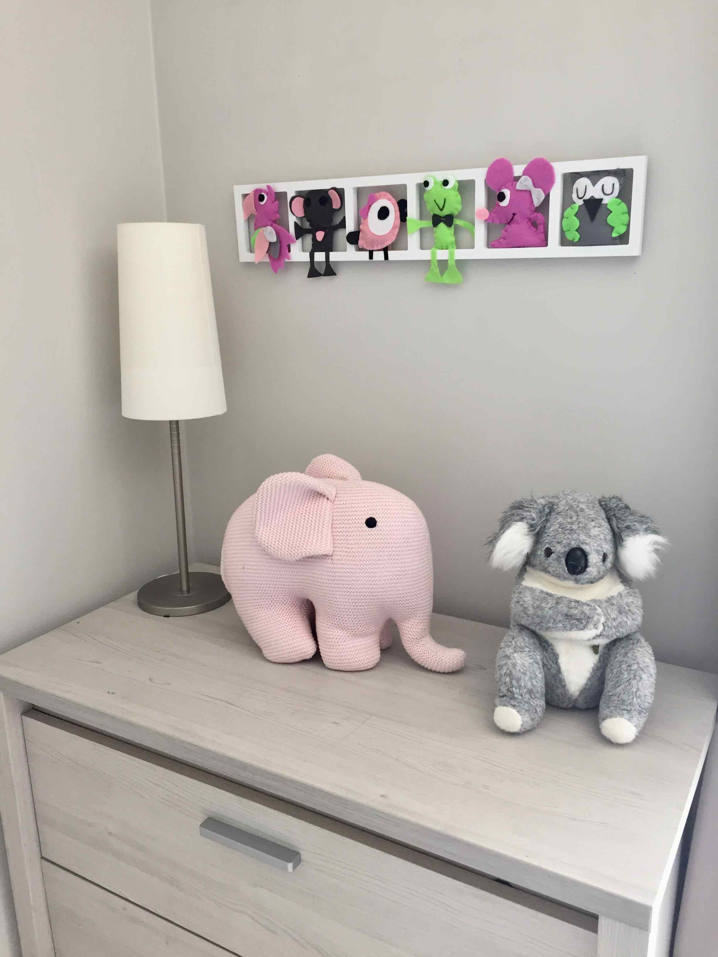 Decoration Chambre Bebe Fille Cadre Mural Deco Tons Rose Vert Gris Cadeau De Naissance Original Et Personnalise Enfants Anniversaires Par Decobebe