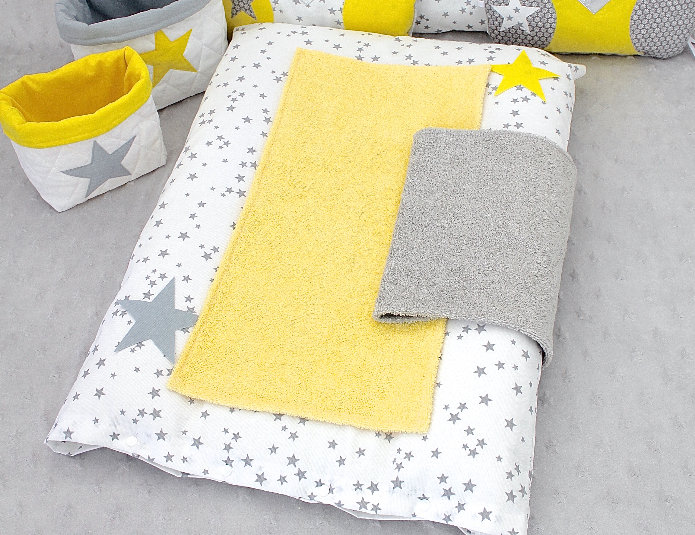 Tour De Lit Bebe 70cm Large Nuages Et Hiboux Gris Et Jaune Accessoires Bebe Par Petitlion Tour De Lit Bebe 70cm Large Nuages Et Hiboux Gris Et Jaune Accessoires Bebe Par Petitlion