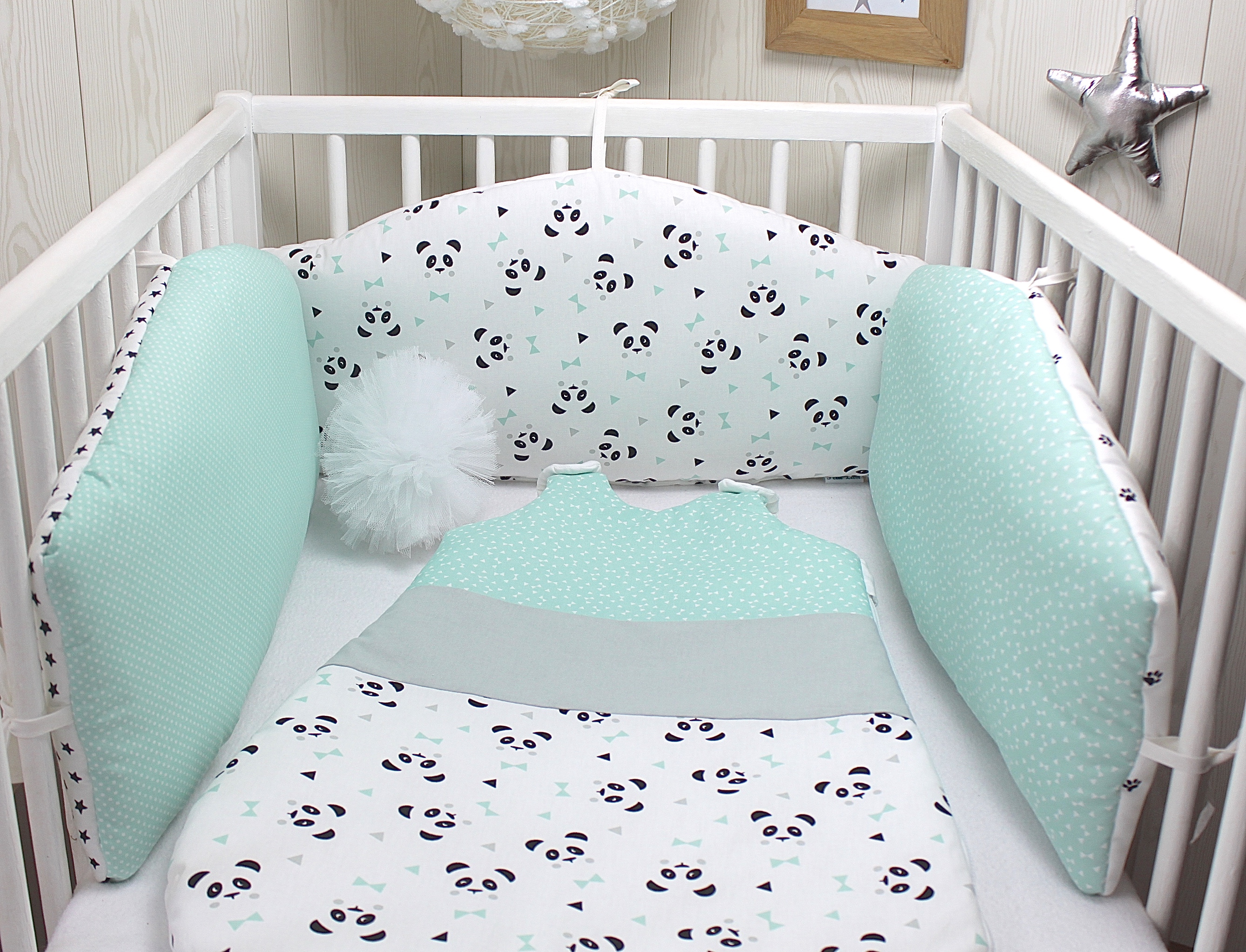 Gigoteuse Bebe Motif Panda Vert D Eau Et Grise Taille 6 A Mois Accessoires Bebe Par Petitlion Gigoteuse Bebe Motif Panda Vert D Eau Et Grise Taille 6 A Mois Accessoires Bebe Par Petitlion