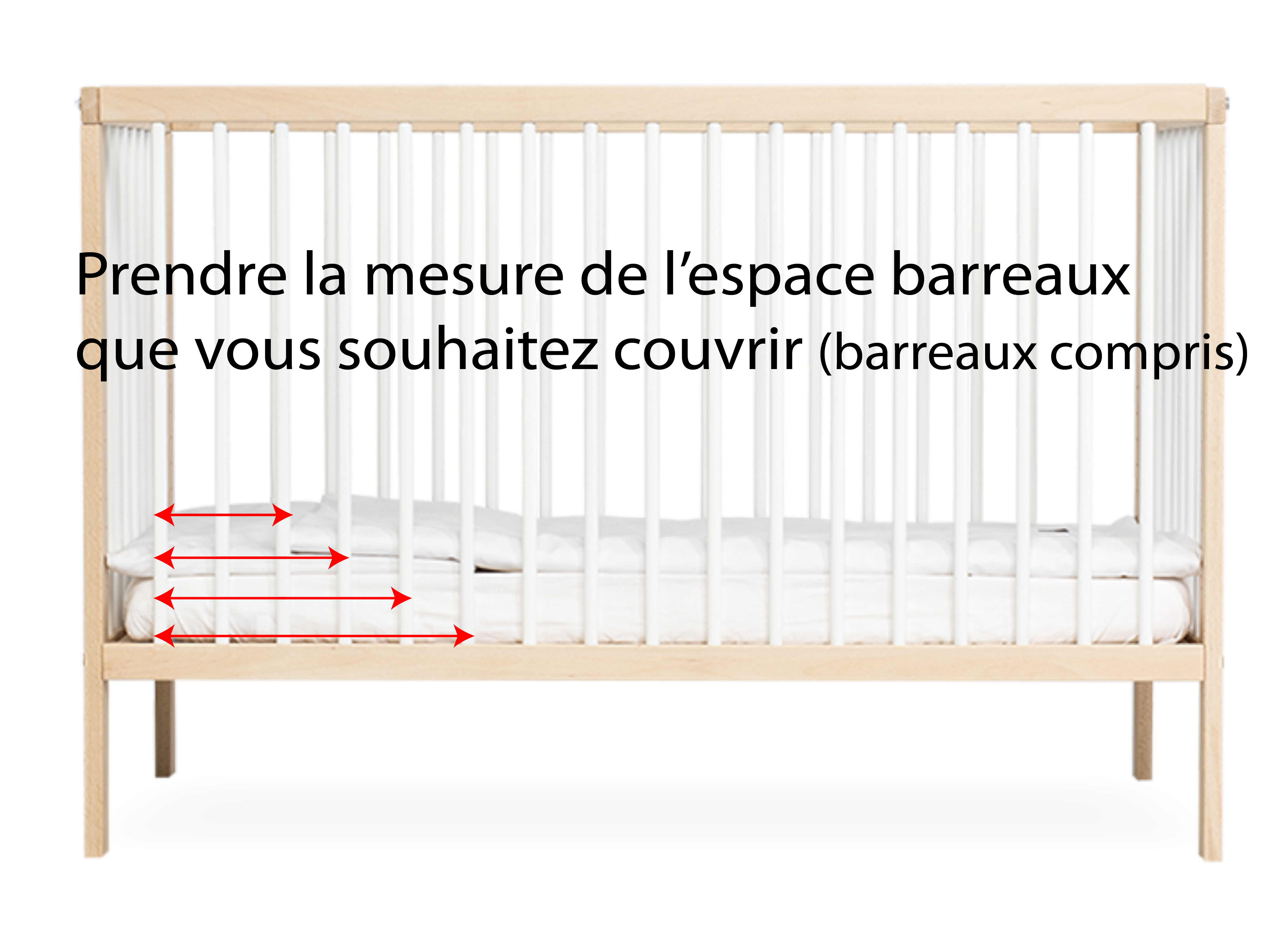 Lot De 6 Protection Assorties De Barreaux Pour Tour De Lit De Bebe Taille Au Choix De 14 A 18cm Large Motif Nature Et Animaux Realise A La Commande Accessoires Bebe Par Petitlion