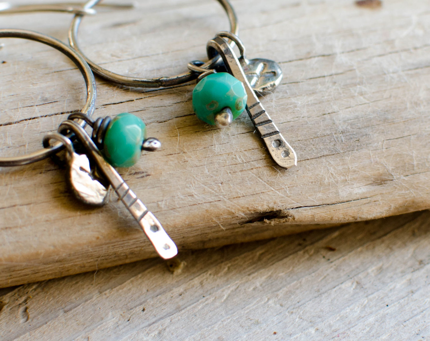 Boucles D'oreilles Pendantes Créoles En Argent Massif 925 – Vintage, DorMEUSES
