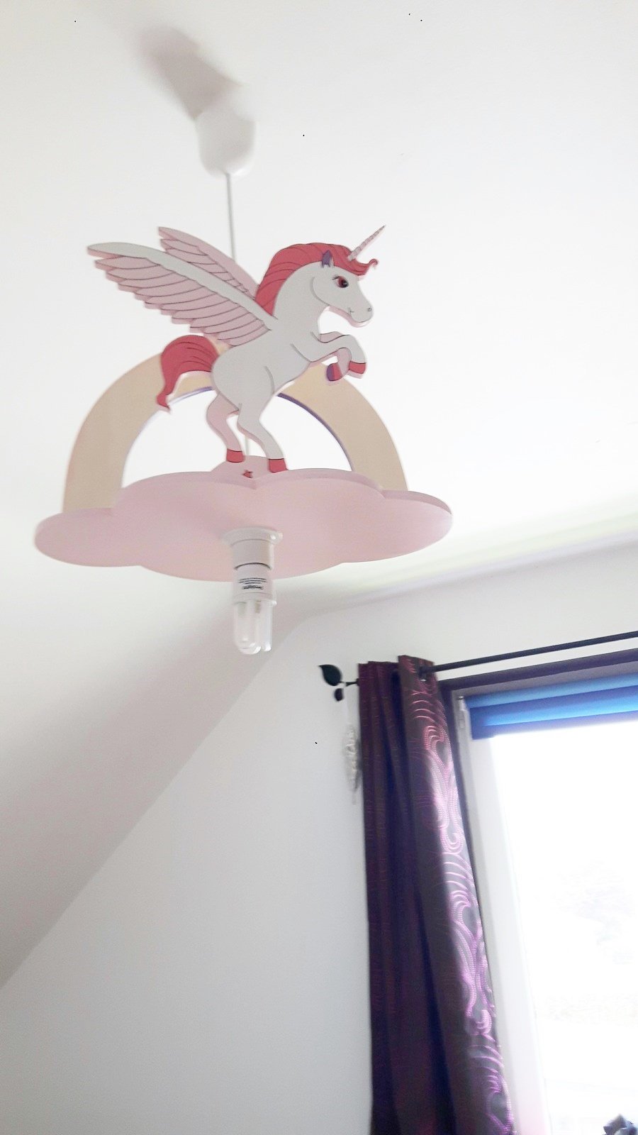 Lustre licorne arc en ciel - Enfant bébé/Luminaire enfant bébé