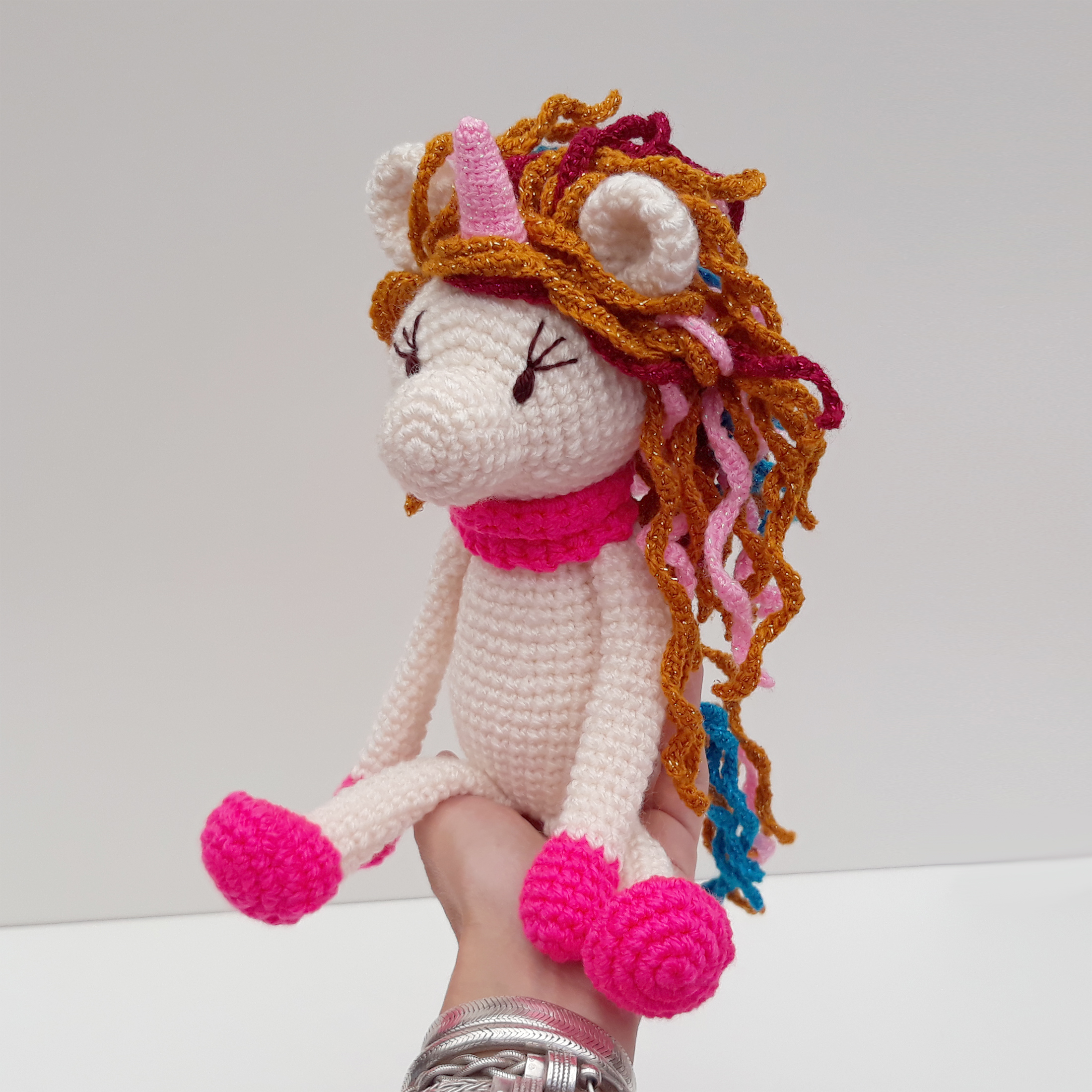 Doudou Licorne Au Crochet Arc En Ciel Peluche Licorne Cadeau De Naissance Fille Garcon Cadeau Bebe Amigurumi Enfants Cadeaux Naissance Par Filizadored