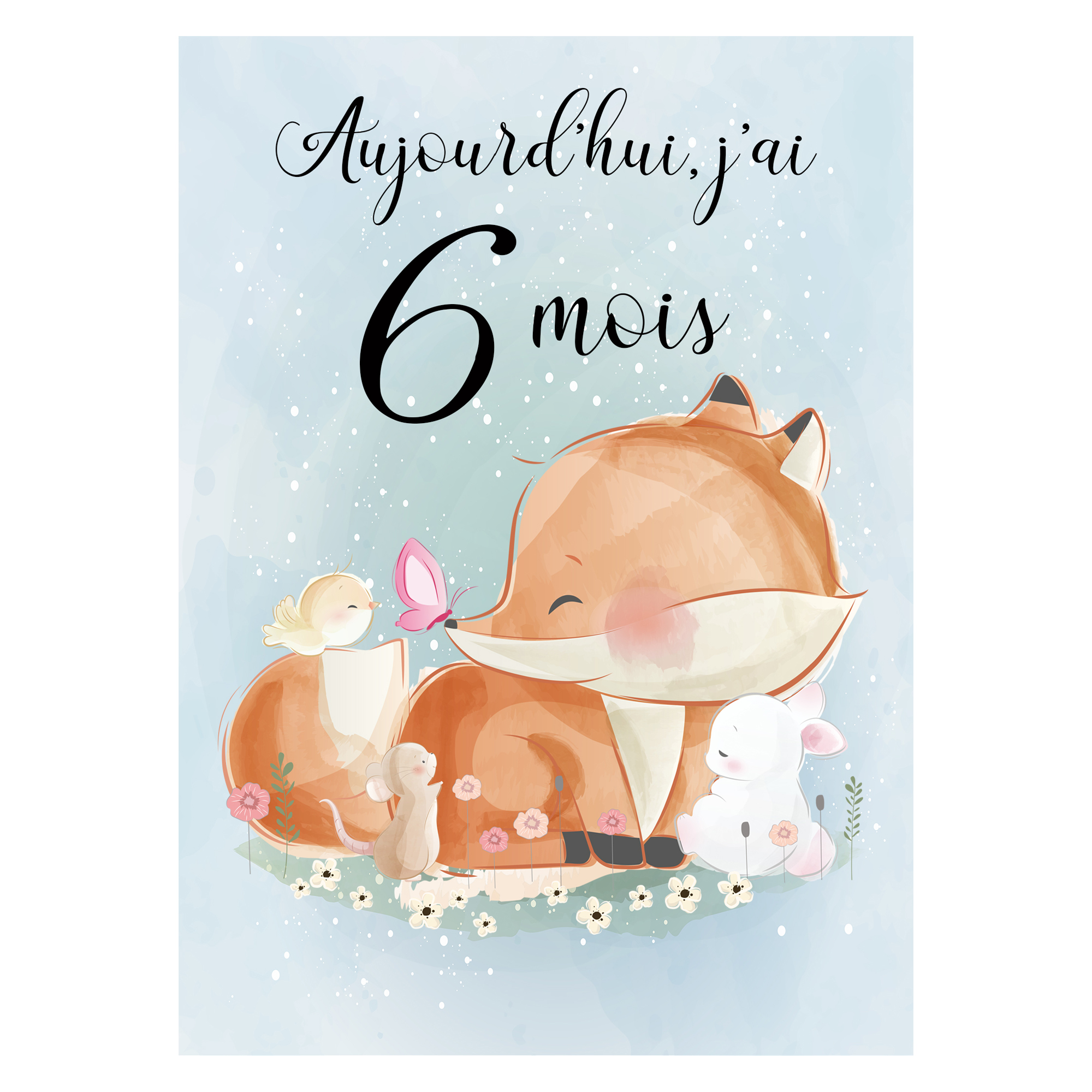 Cartes Etapes Pour Les Premiers Mois De Bebe Cartes Photos Pour Les Souvenirs De Bebe Theme Animaux Etape Bebe Carte Etape Bebe Fille Accessoires Bebe Par Mimicarte
