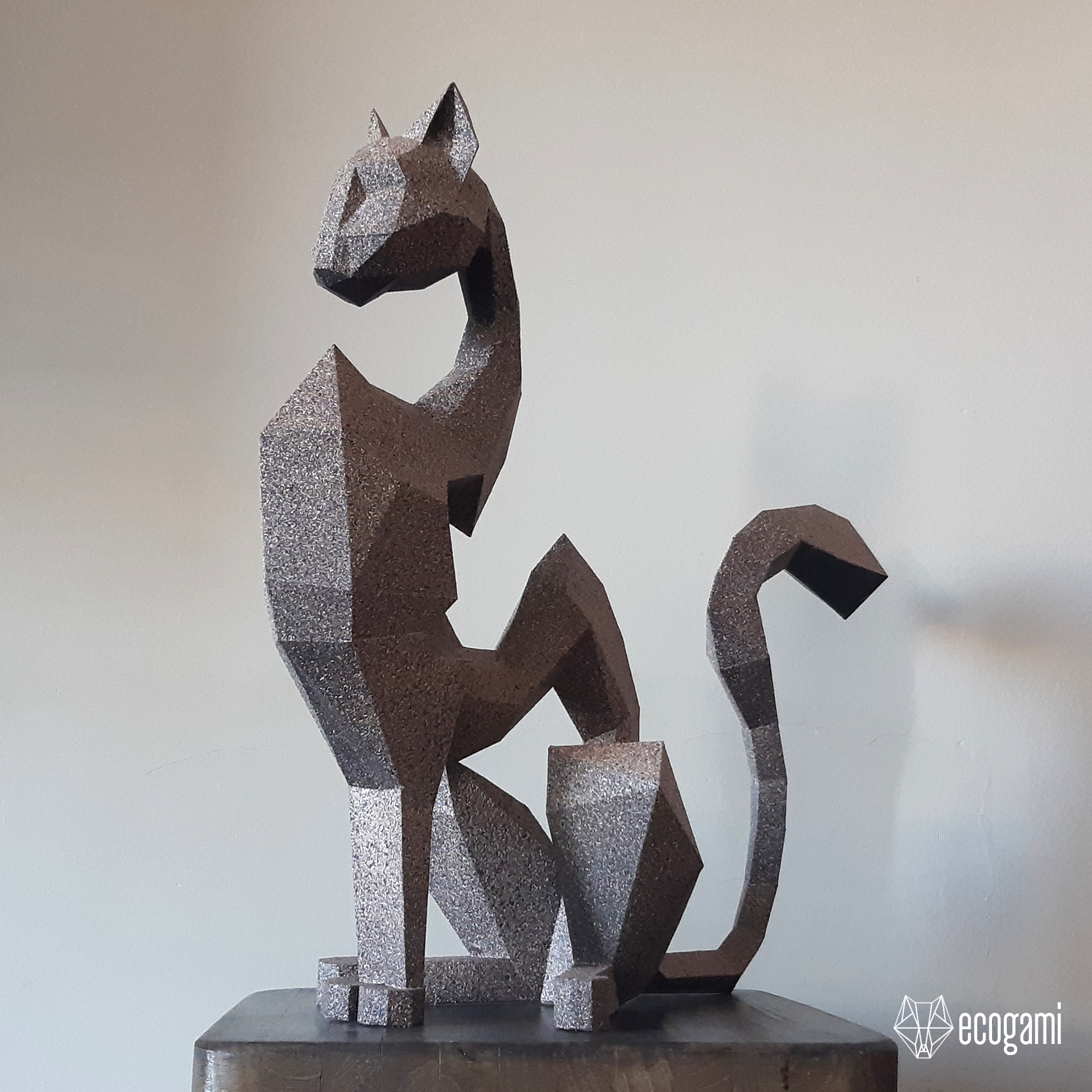 Projet Diy Papercraft Sculpture De Chat Egyptien Sculpture Par Ecogamishop Projet Diy Papercraft Sculpture De Chat Egyptien Sculpture Par Ecogamishop