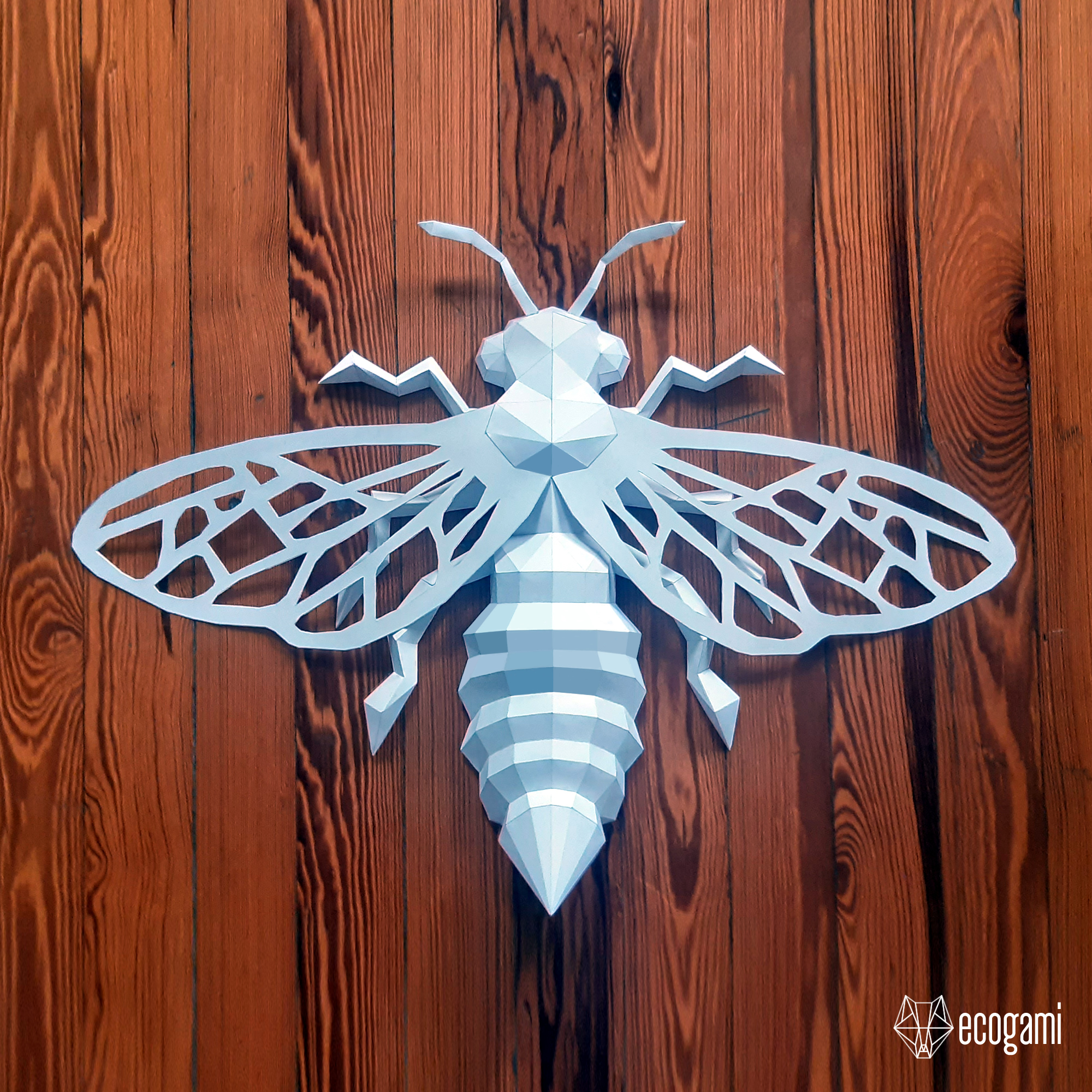 Projet diy papercraft abeille decorationpourenfants par