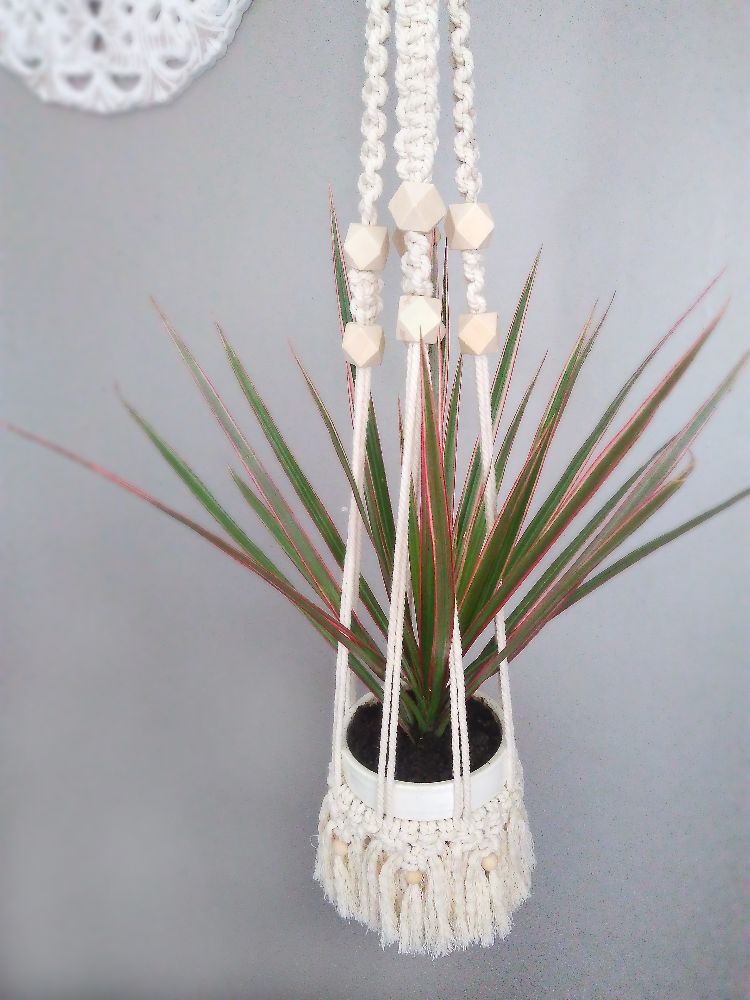 Tuto DIY Suspension macramé - Esprit Laïta