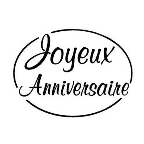 Lot 50 Etiquettes Stickers Joyeux Anniversaire Noir Blanc Neuf Par Emilinyshop