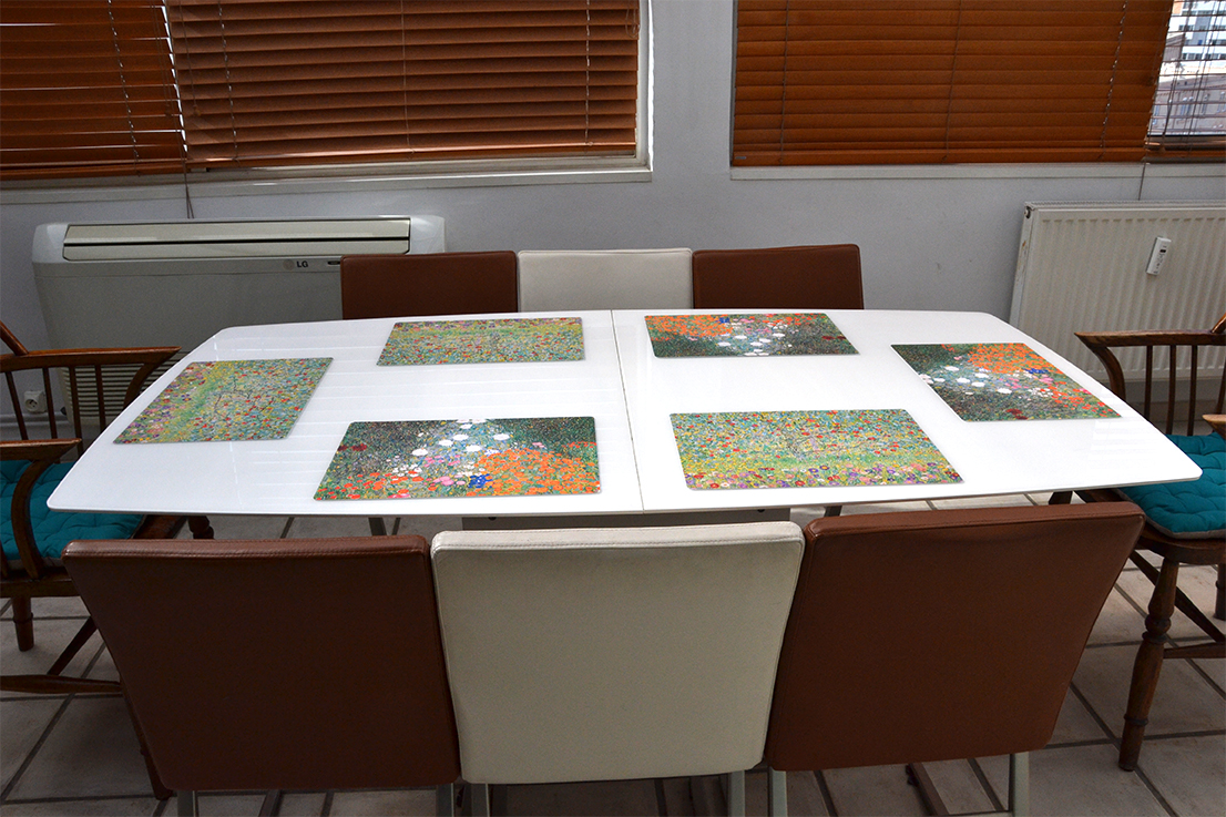 Set De Table Plastifié Set de table design, plastique, semi-rigide, original, esthétique
