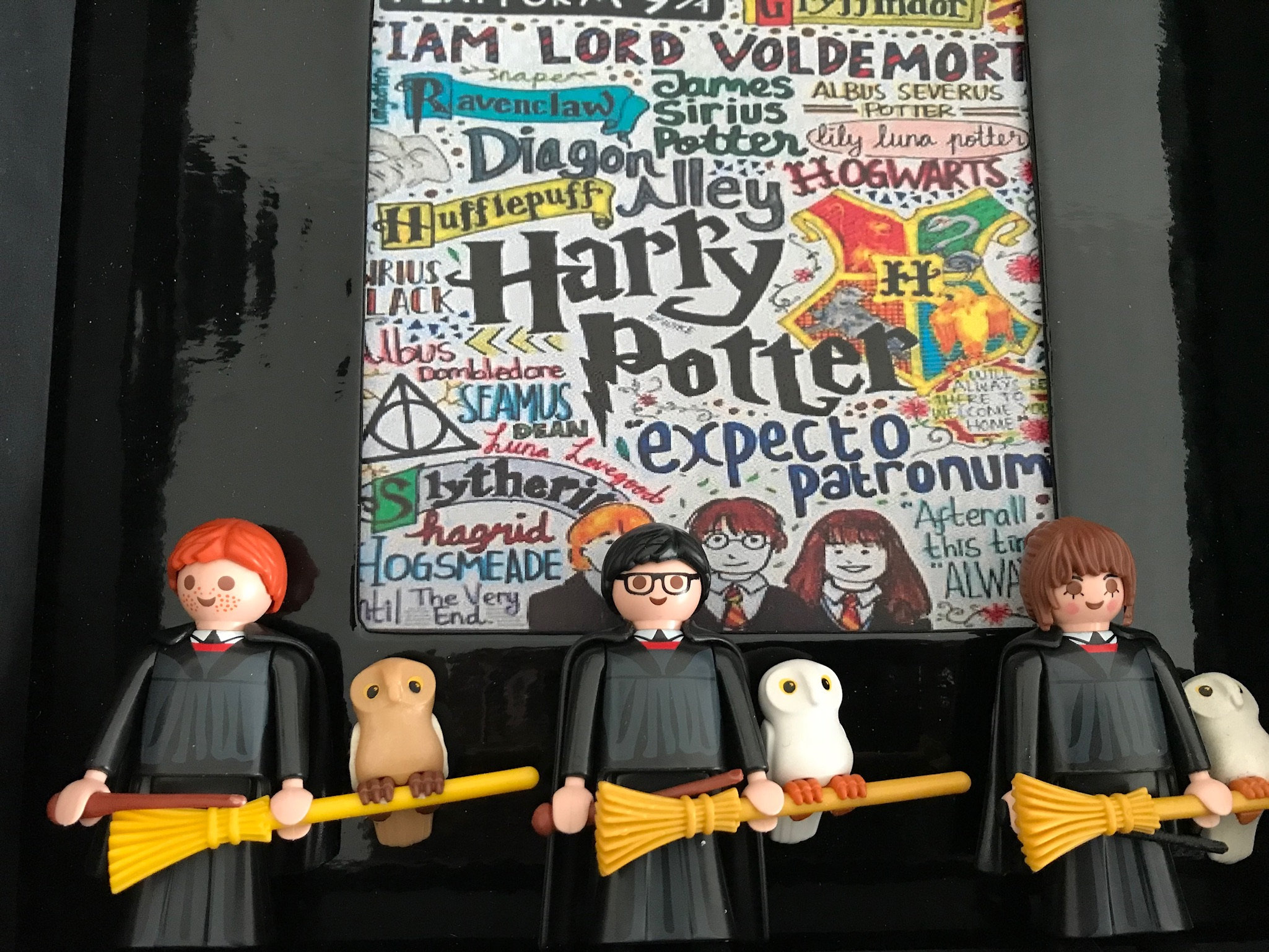 Cadre playmobil harry potter collection rare : art-autres-art par  chipiedesign