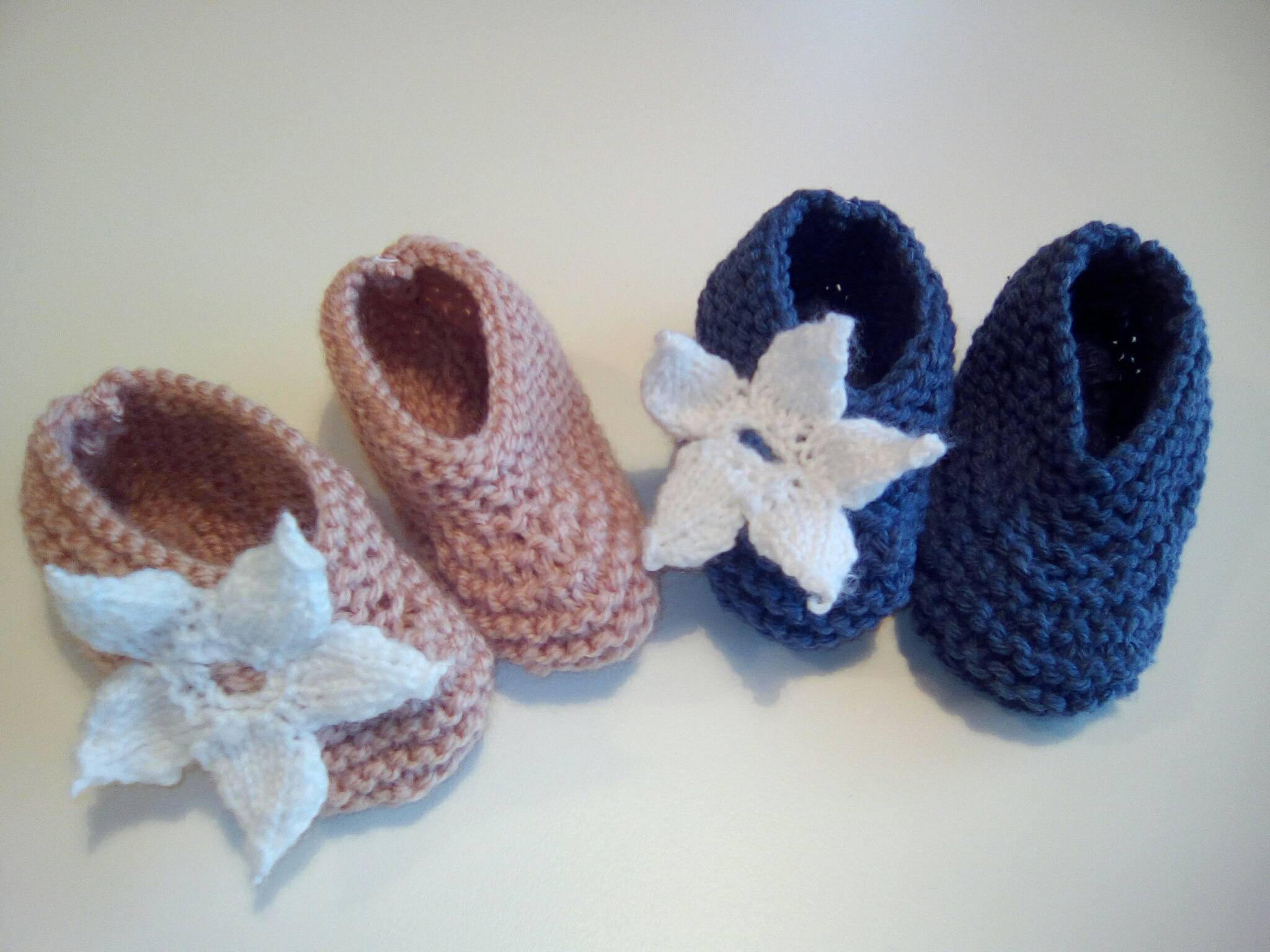 Tricot Chaussons Ballerines Fantaisies Bleu Rose Fleur B b Fille 6 tricot-chaussons-ballerines-fantaisies-bleu-rose-fleur-b-b-fille-6