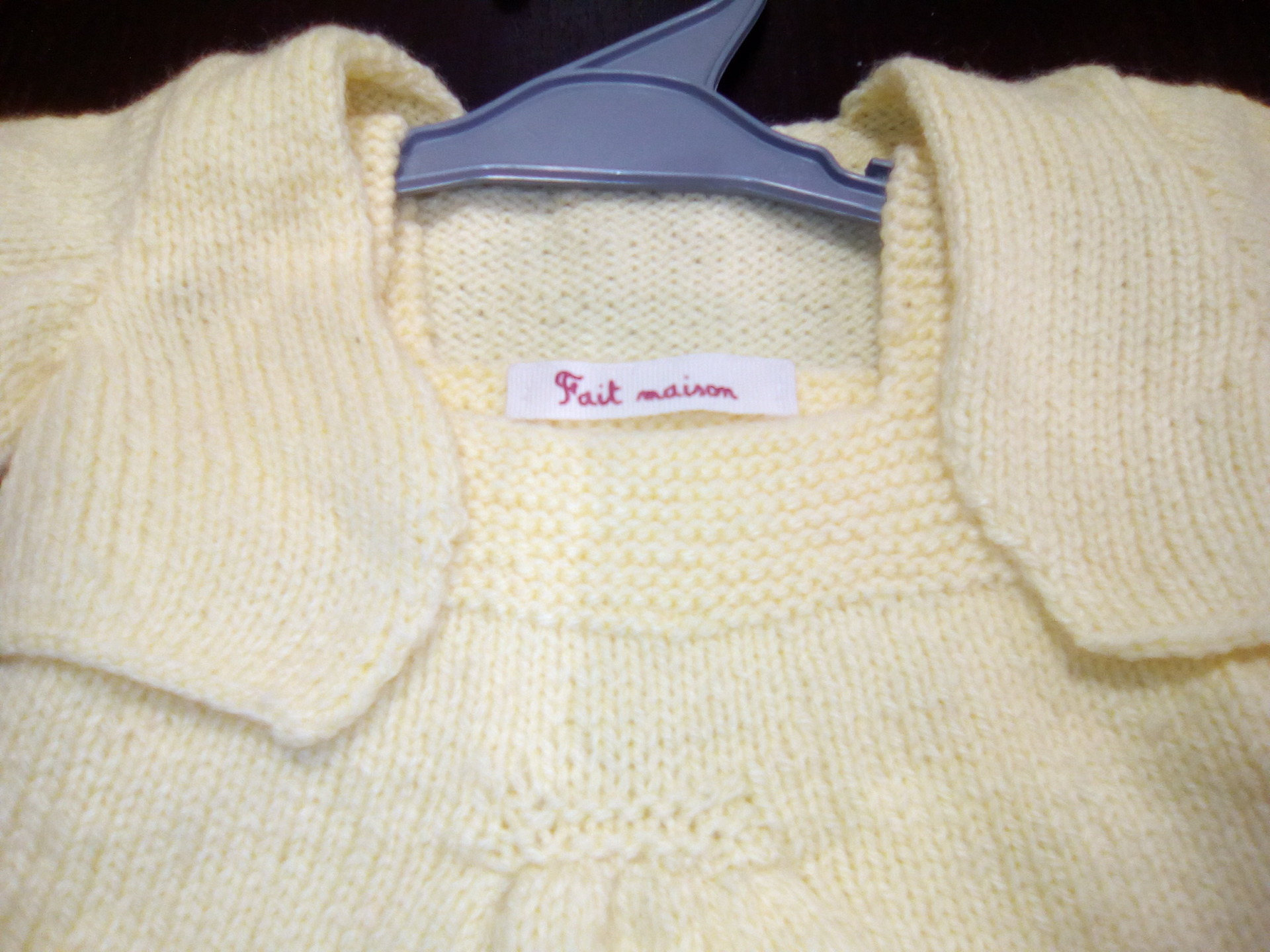 Tricot Ensemble Robe Et Bolero Jaune Chaussons Bebe Fille 3 Mois Enfants Accessoires Mode Bebe Par Alittlemaille