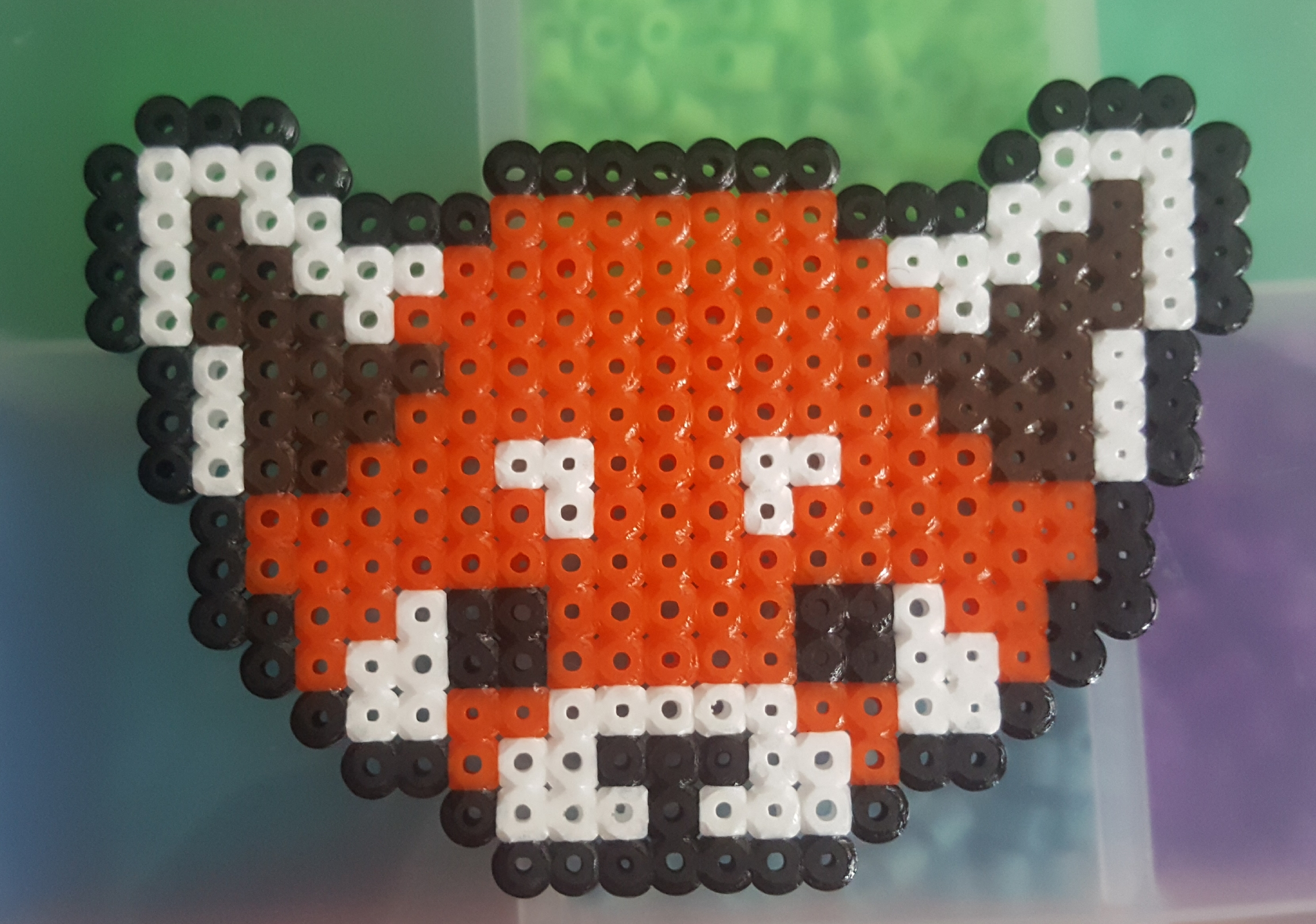 Panda Roux En Pixel