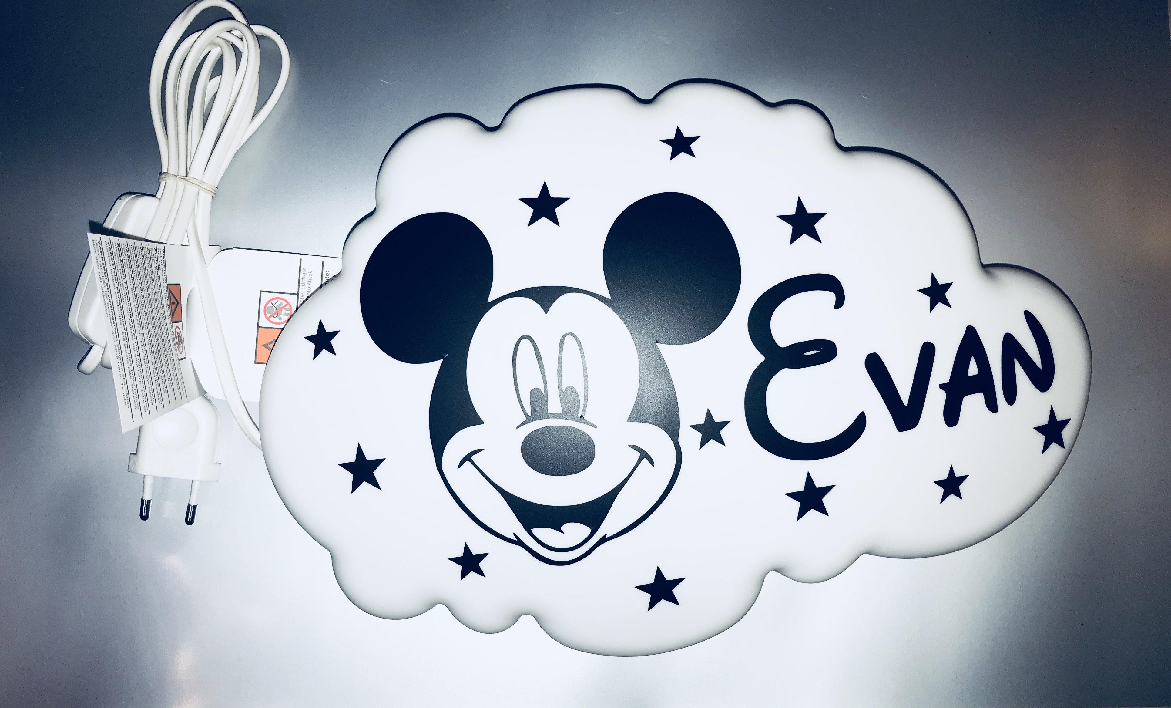 enfants de mod/èle de syst/ème solaire de neuf plan/ètes 3D cool sph/ère /étoile fond pour la maison Chambres B/éb/és SUQ Autocollant mural lumineux DIY d/écoration chambre enfant