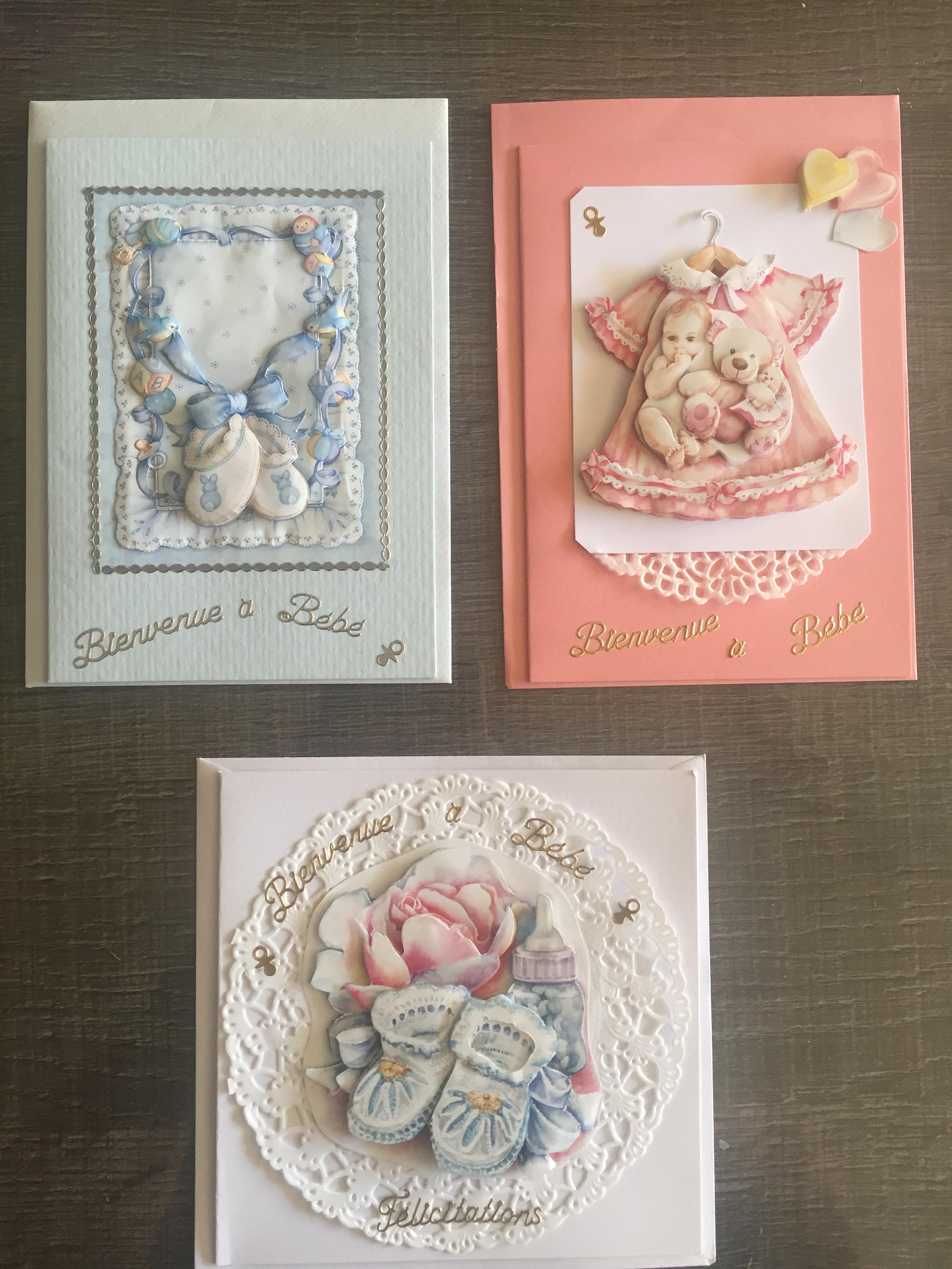 Cartes 3d Naissance Papeterie Cartes 3d Par Les Tresors De Sandrine Cartes 3d Naissance Papeterie Cartes 3d Par Les Tresors De Sandrine