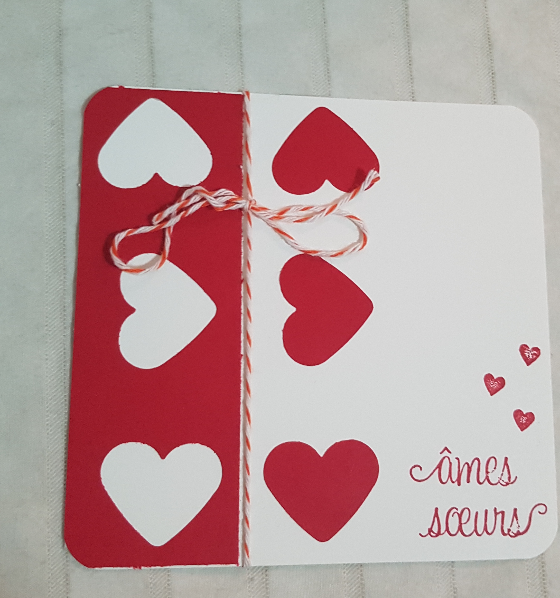Carte Mot D Amour Ames Soeurs Papeterie Cartes St Valentin Par Ambralkreation Carte Mot D Amour Ames Soeurs Papeterie Cartes St Valentin Par Ambralkreation