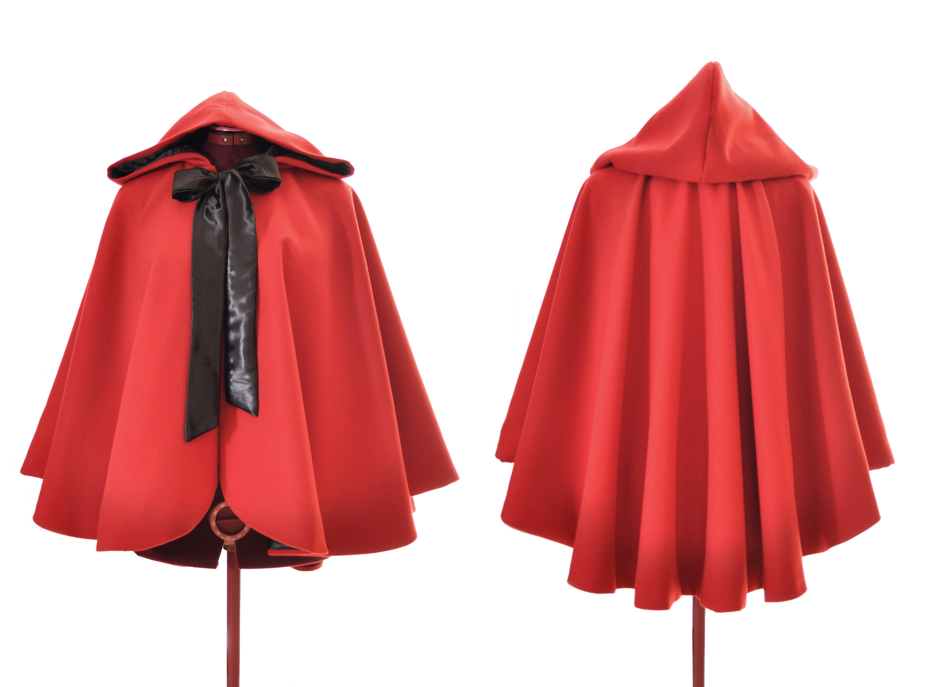 manteau chaperon rouge femme