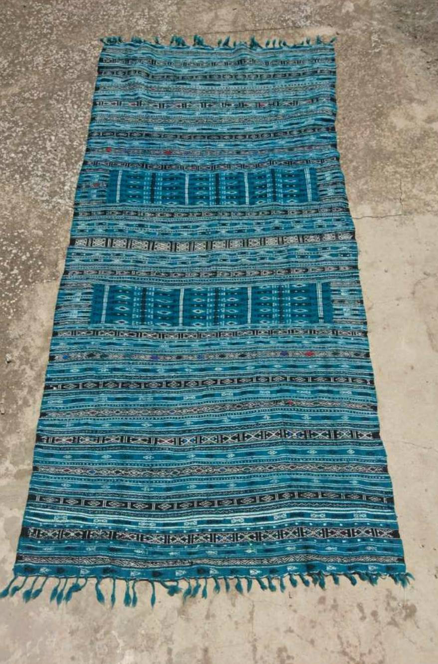Tapis en jute tissé à la main village indien de - France