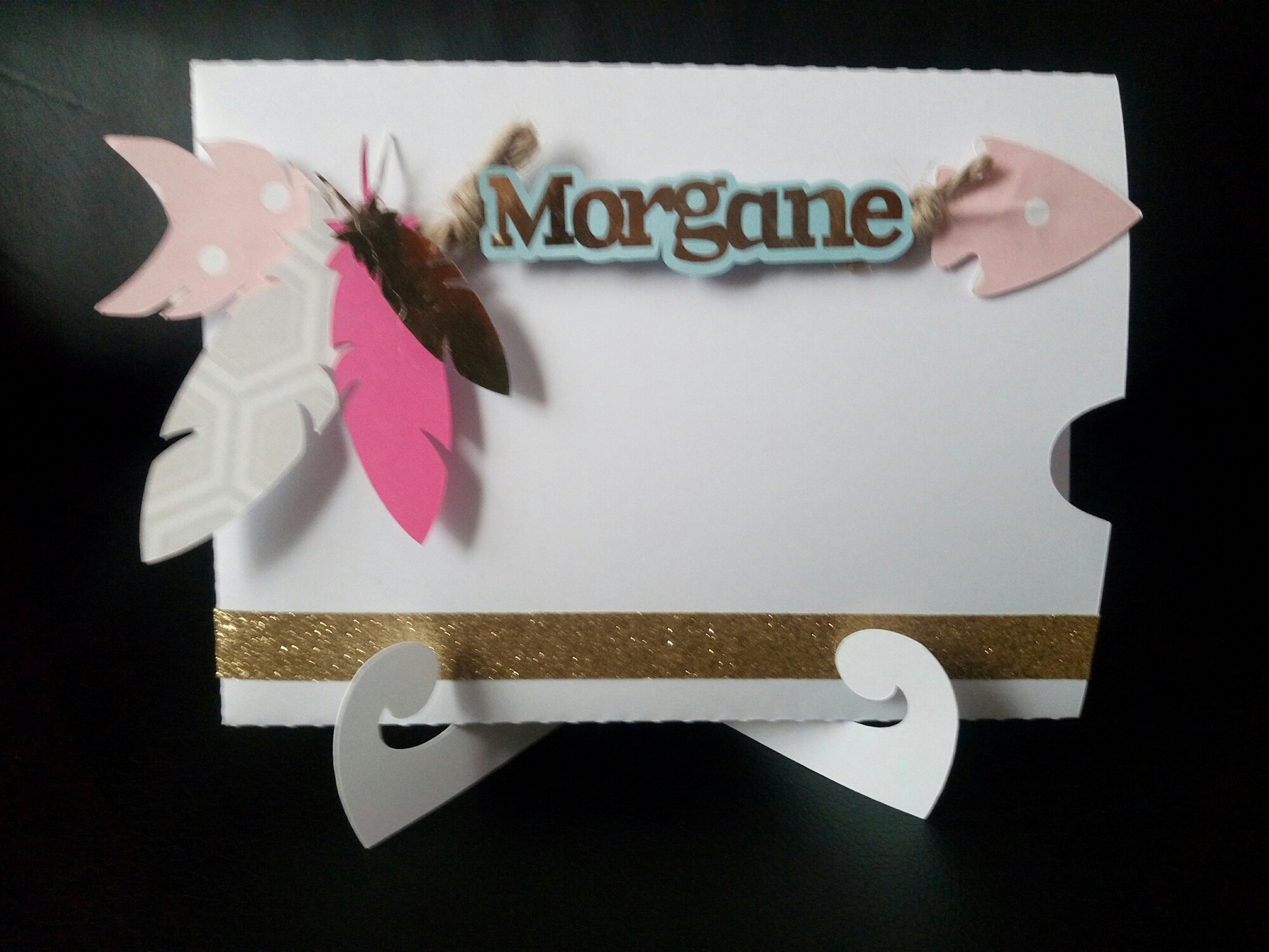 Carte Pochette Invitation Anniversaire Fille Tribal Par Creasabflower Carte Pochette Invitation Anniversaire Fille Tribal Par Creasabflower