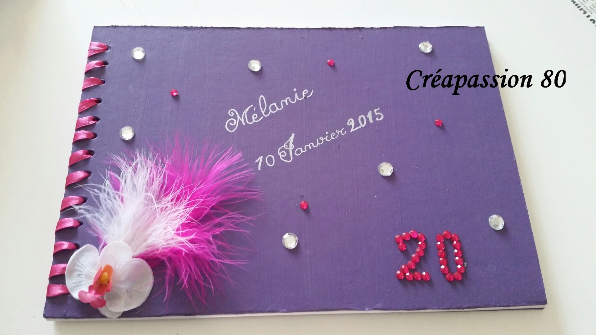 Livre D Or Theme Anniversaire Ans Violet Et Fushia Accessoires Mariage Par Creapassion80 Livre D Or Theme Anniversaire Ans Violet Et Fushia Accessoires Mariage Par Creapassion80