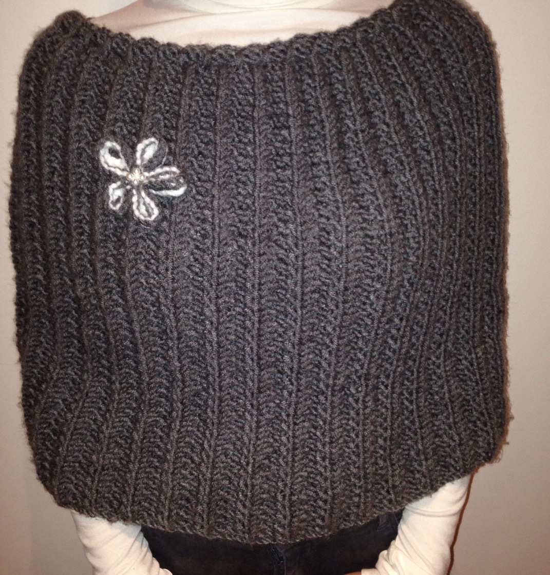 Chauffe épaule femme de couleur gris modefemme par tricoco