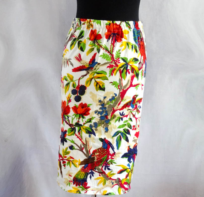 Jupe longue on sale moulante blanche