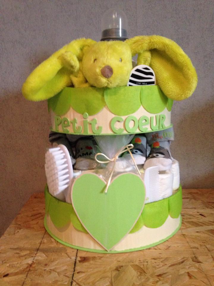 Gateau De Couches Mixte Petit Coeur Decoration Pour Enfants Par Lafeebulle Gateau De Couches Mixte Petit Coeur Decoration Pour Enfants Par Lafeebulle