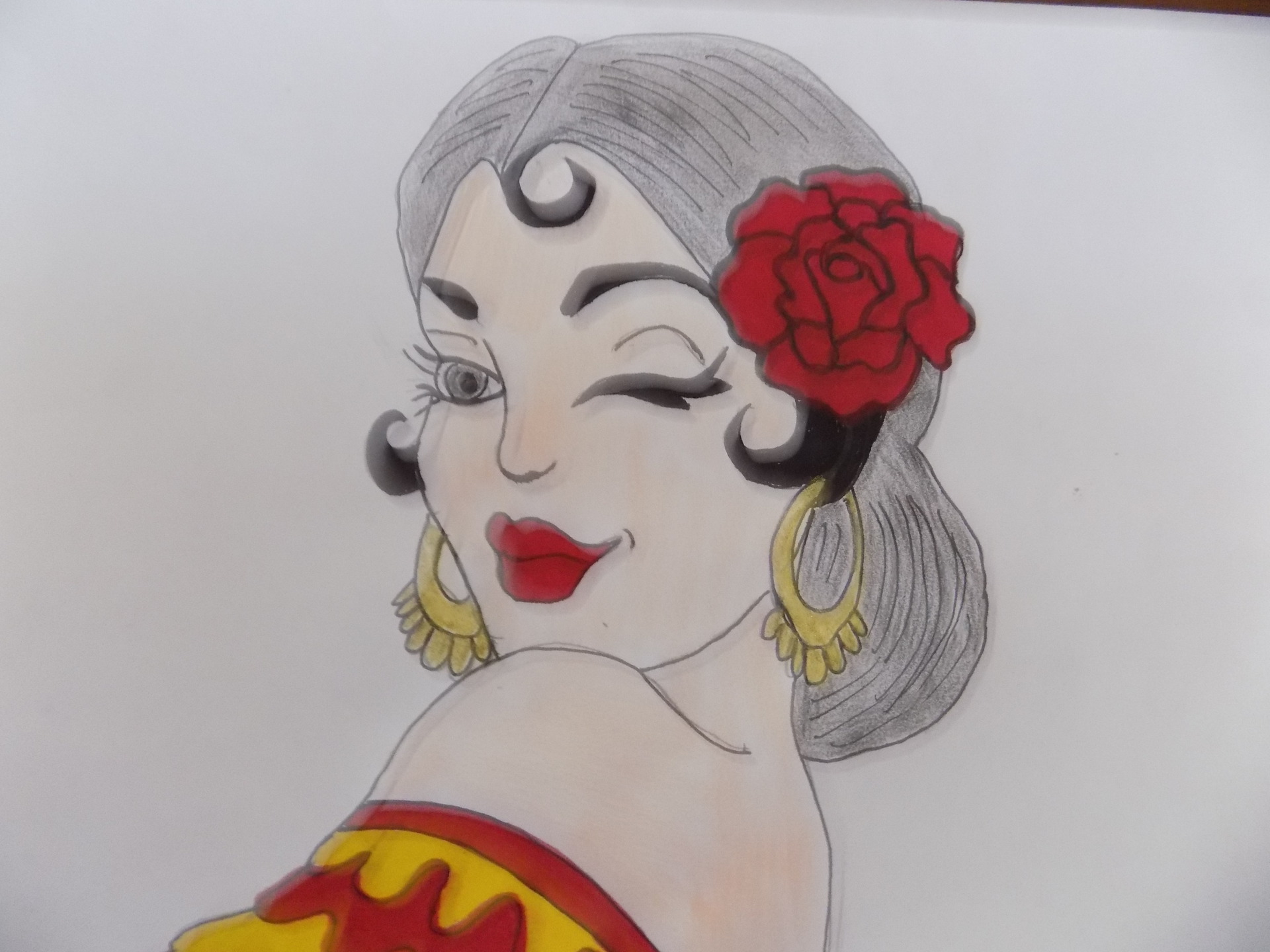 View Espagne Dessin Simple Background