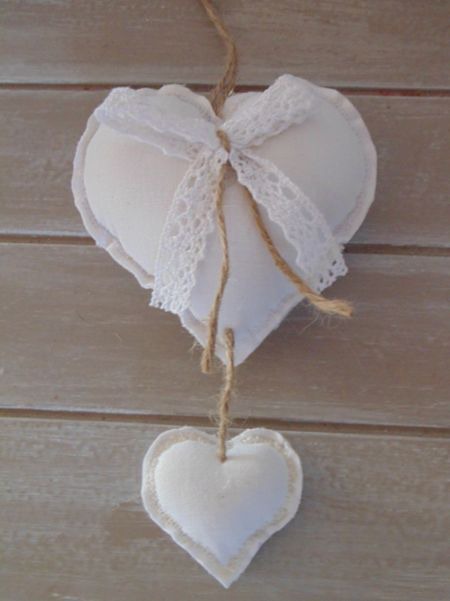 Rembourré Tissu Hanging coeurs gris Polka Dot Chambre À Coucher Décoration Mariage Faveur Rembourré Tissu Hanging coeurs gris Polka Dot Chambre À Coucher Décoration Mariage Faveur