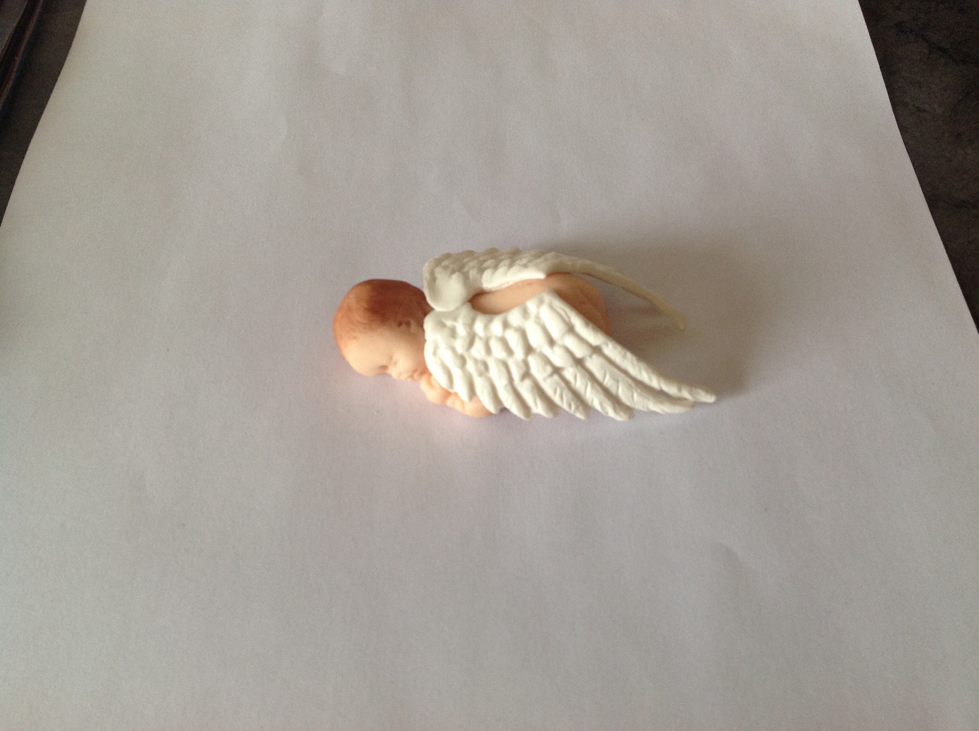 Bebe Fimo Avec Des Ailes D Ange Maison Et Deco Accessoires Par Jutoma76