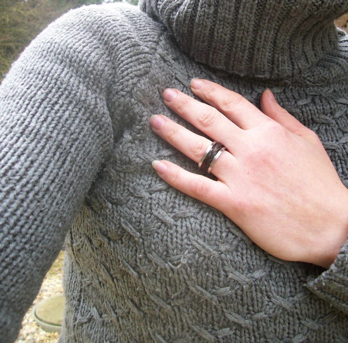 Bague en on sale crin de cheval