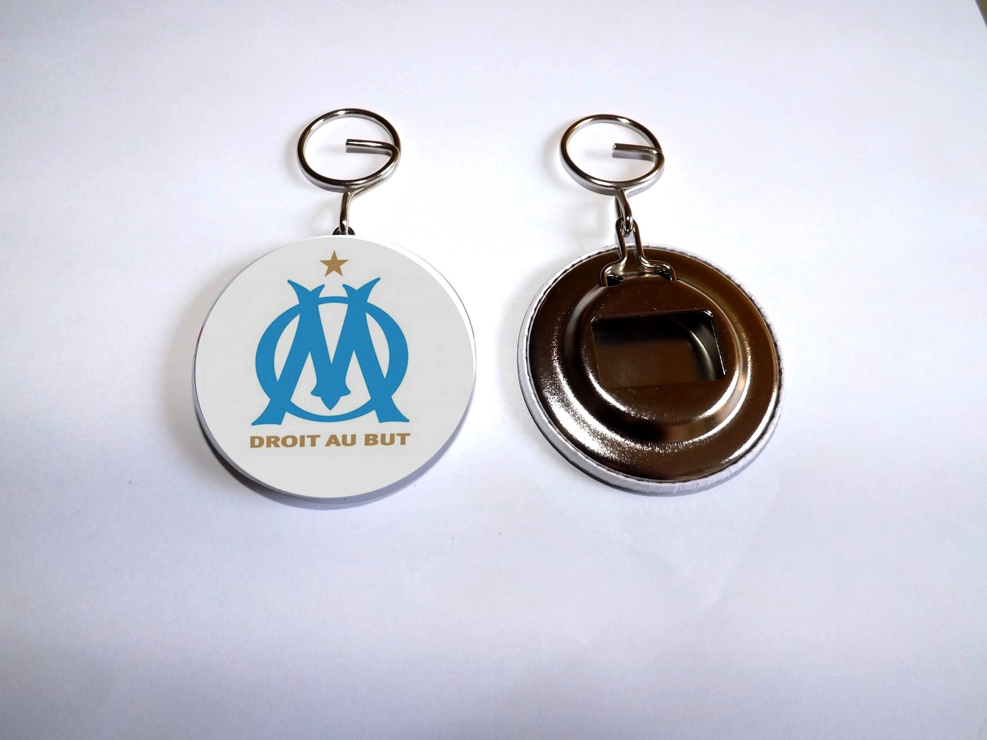 D Capsuleur Et Porte Cl Olympique De Marseille 5 8cm De D Capsuleur Et Porte Cl Olympique De Marseille 5 8cm De