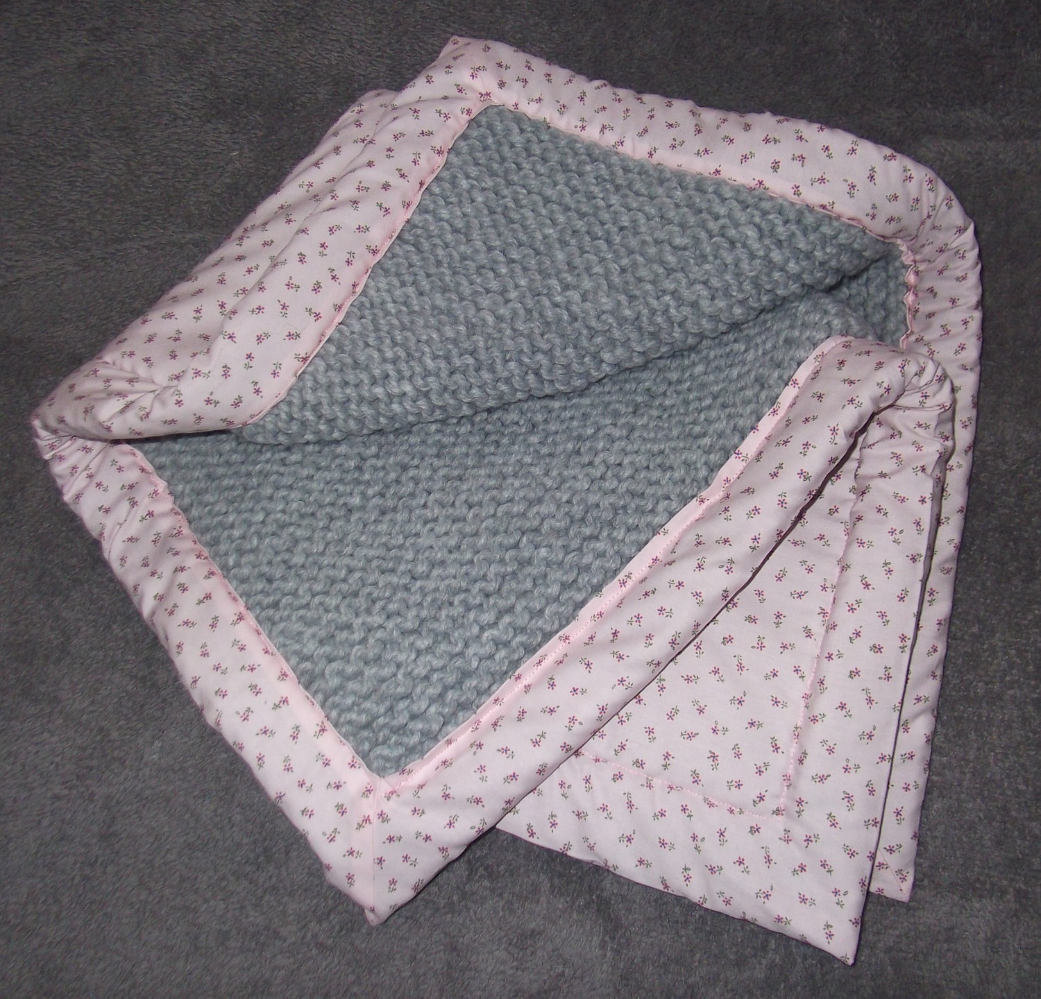 Couverture en laine pour bébé  Wingy Feutré beige - Peaux de laine